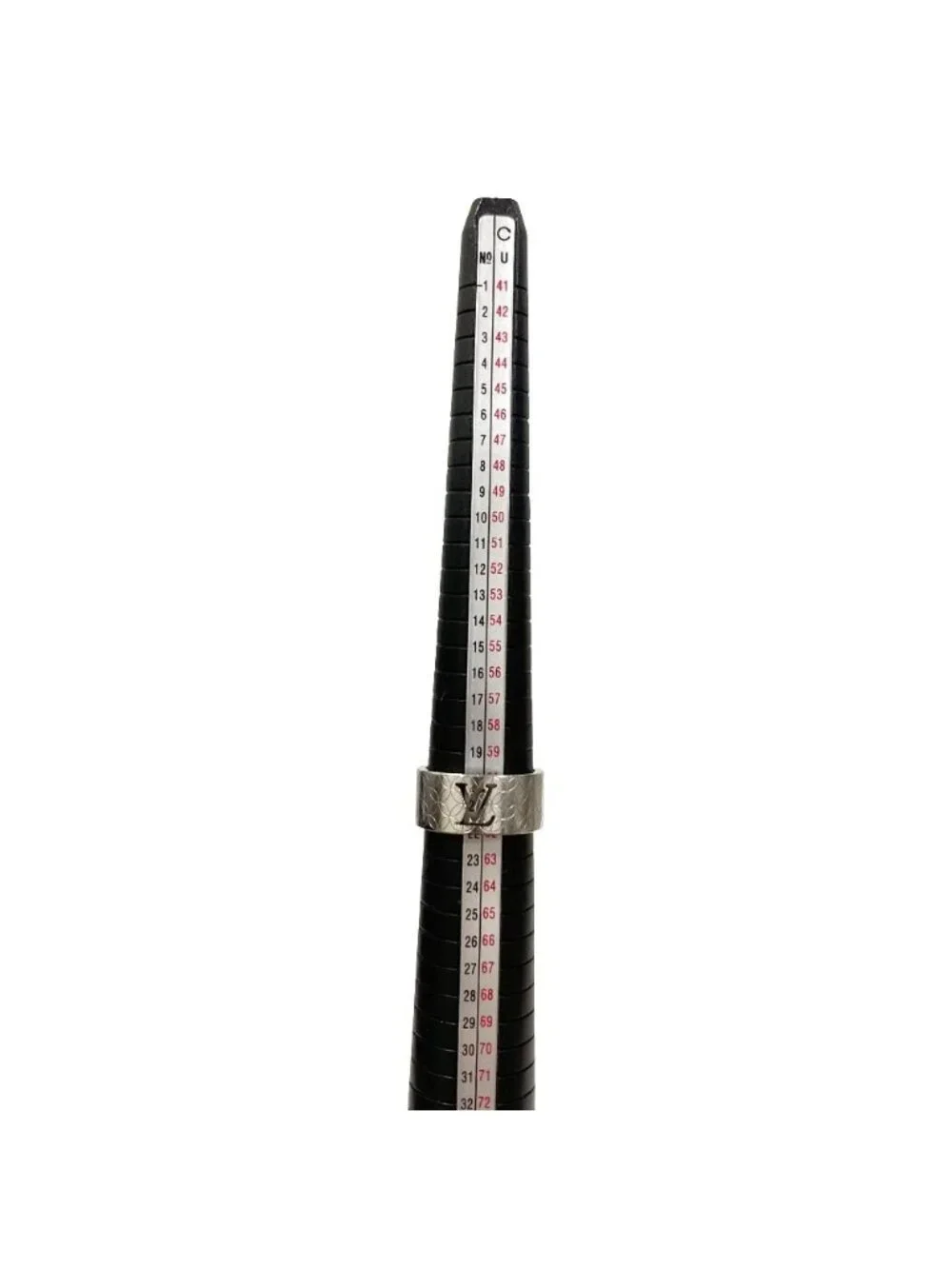 Louis Vuitton Bague Ring L Equivalent to Silver